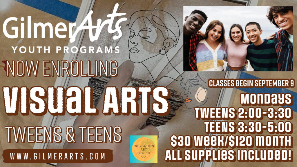 Teens and Tweens Art Classes: Mondays